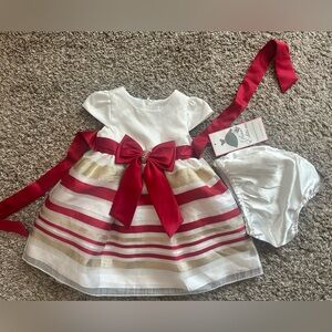 Brand new with tag Christmas/ holiday dress toddler 24M